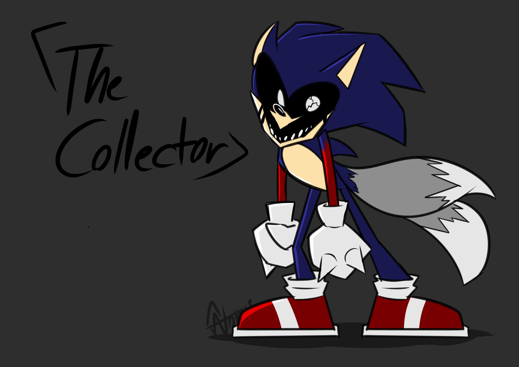 Sonic.exe FNF Chaos Nightmare Project by Iced Cowl