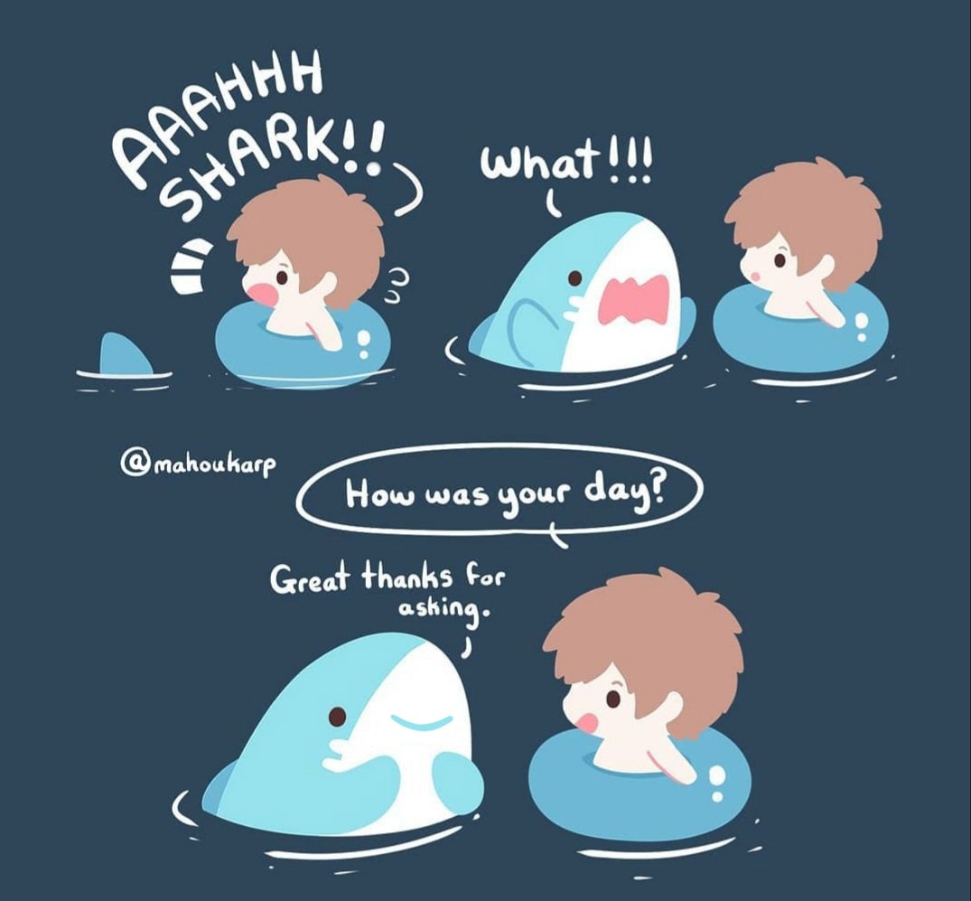 Mahoukarp's tweet image. yes am shark