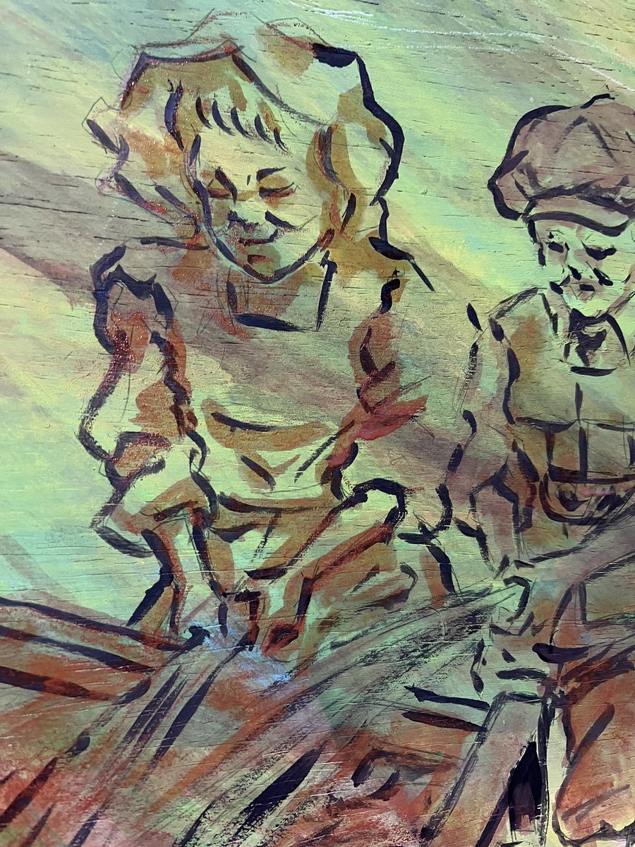 Studio4Tokyo's tweet photo. Drawing 
#farm #rice #drawing #illustration #handpainted #doodlestokyo https://t.co/fCInavsH0y