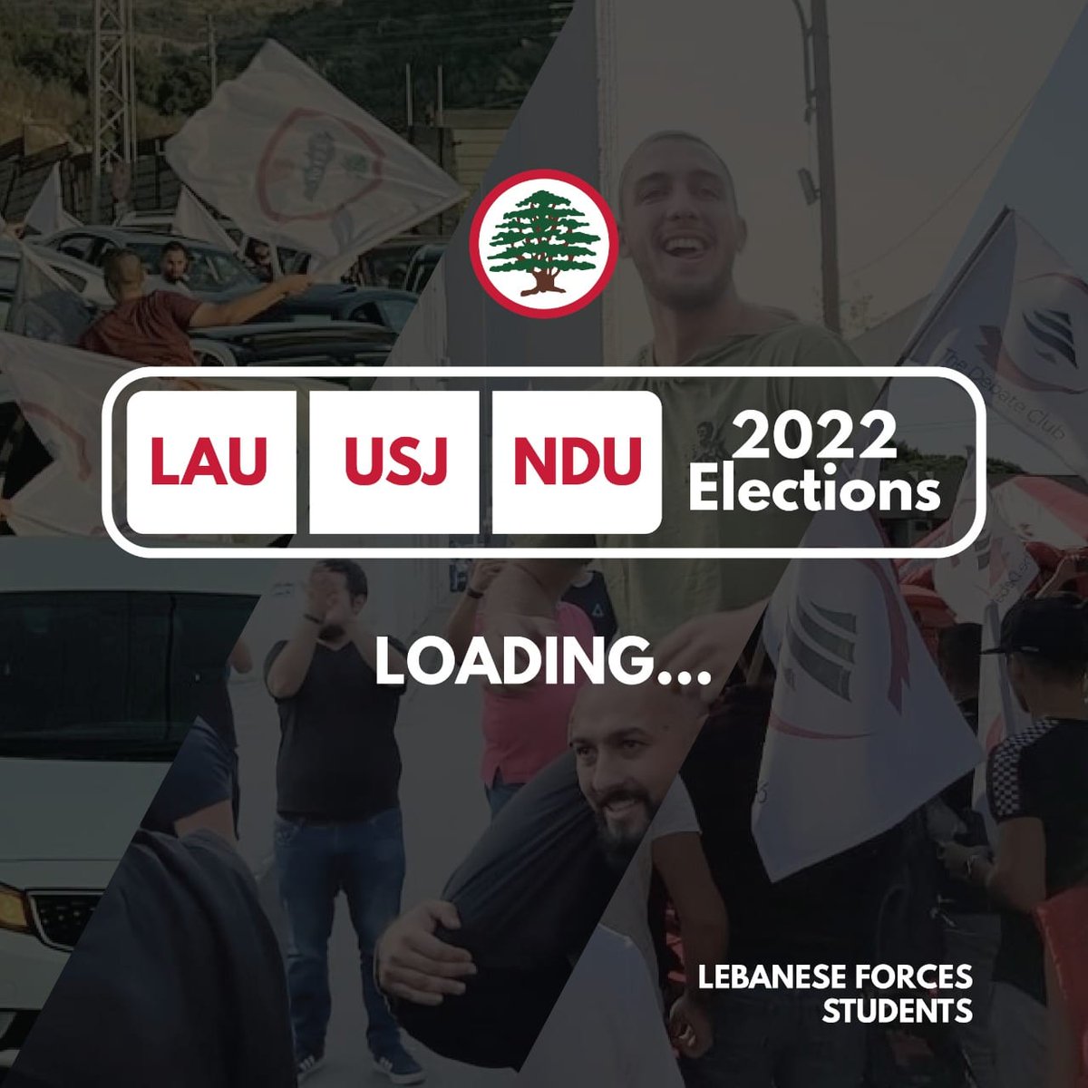 LFStudents1's tweet photo. بعد أن أثبت الشباب اللبناني اختياره في الانتخابات الطلابية في اليسوعية والجامعة اللبنانية الأميركية، اليوم ومن جديد يظهر عن قناعته في اختياره لحزب القوات اللبنانية في جامعة اللويزة، الأمر الذي يشير إلى إصرار الشباب اللبناني على تحقيق التغيير في الانتخابات النيابية المقبلة. https://t.co/Hzm2qFggpS