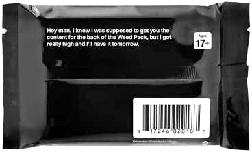 punyavu's tweet photo. Cards Against Humanity: Weed Pack.

--> https://t.co/HIT2pARA3z

#WhatCAHWants #CAH 
#CardsAgainstHumanity https://t.co/4FE6W0OrAn