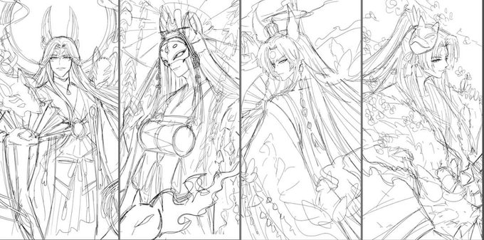 Favorite onmyoji character, Tamamo and his skin i like so much 😊 