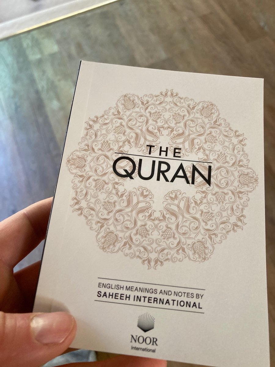 nnwakelam's tweet image. I just had a lovely conversation with my Uber driver about belief and where it had taken us in our lives. He gave me a copy of the Quran, really looking forward to reading it.