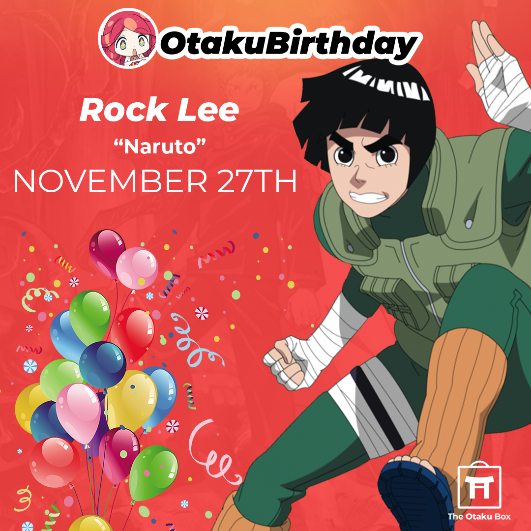  Happy birthday to Rock Lee! Party time, YATTA! -Liz 