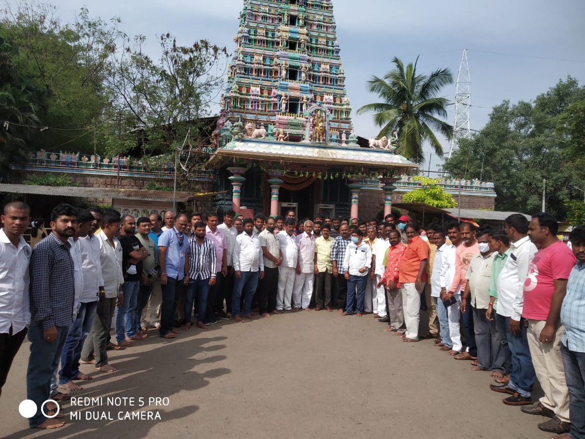 hchalasani's tweet photo. #Akhanda vijayanni kanksisthu All India NBK fans convenors organized special pooja at Peddamma thalli temple https://t.co/faHdyqThvv