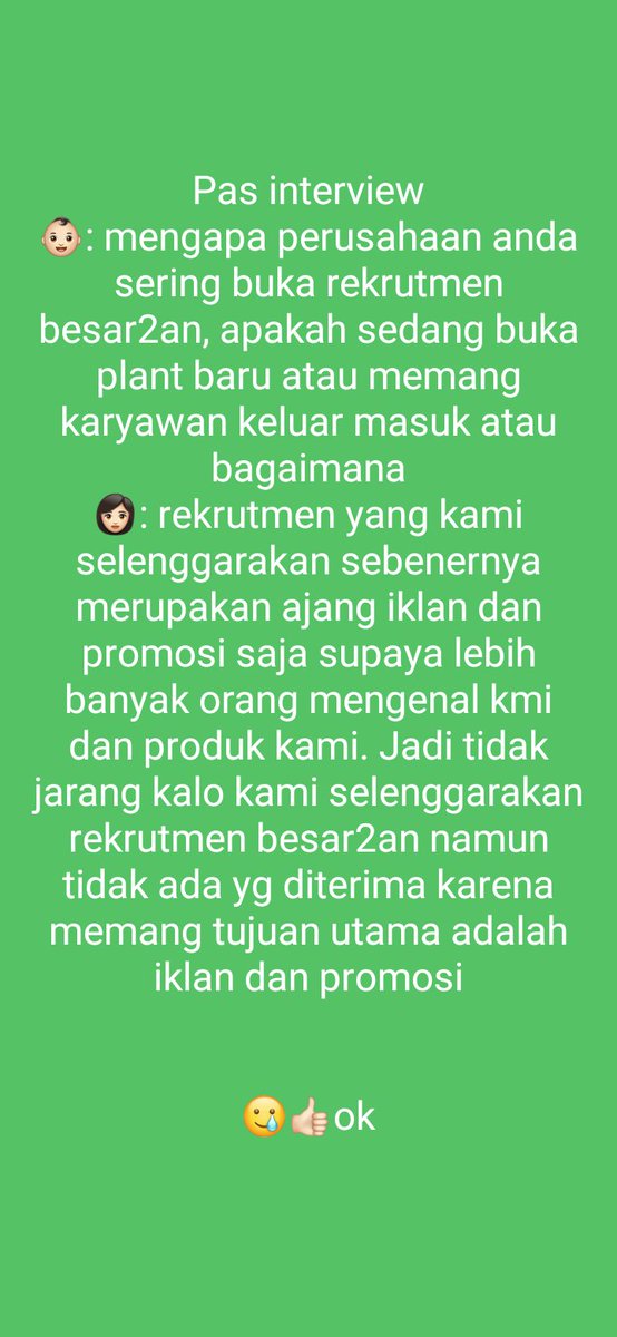worksfess's tweet photo. Work! Ini beneran ya 😢 ss dari sw temen https://t.co/i9HiT4hhTO