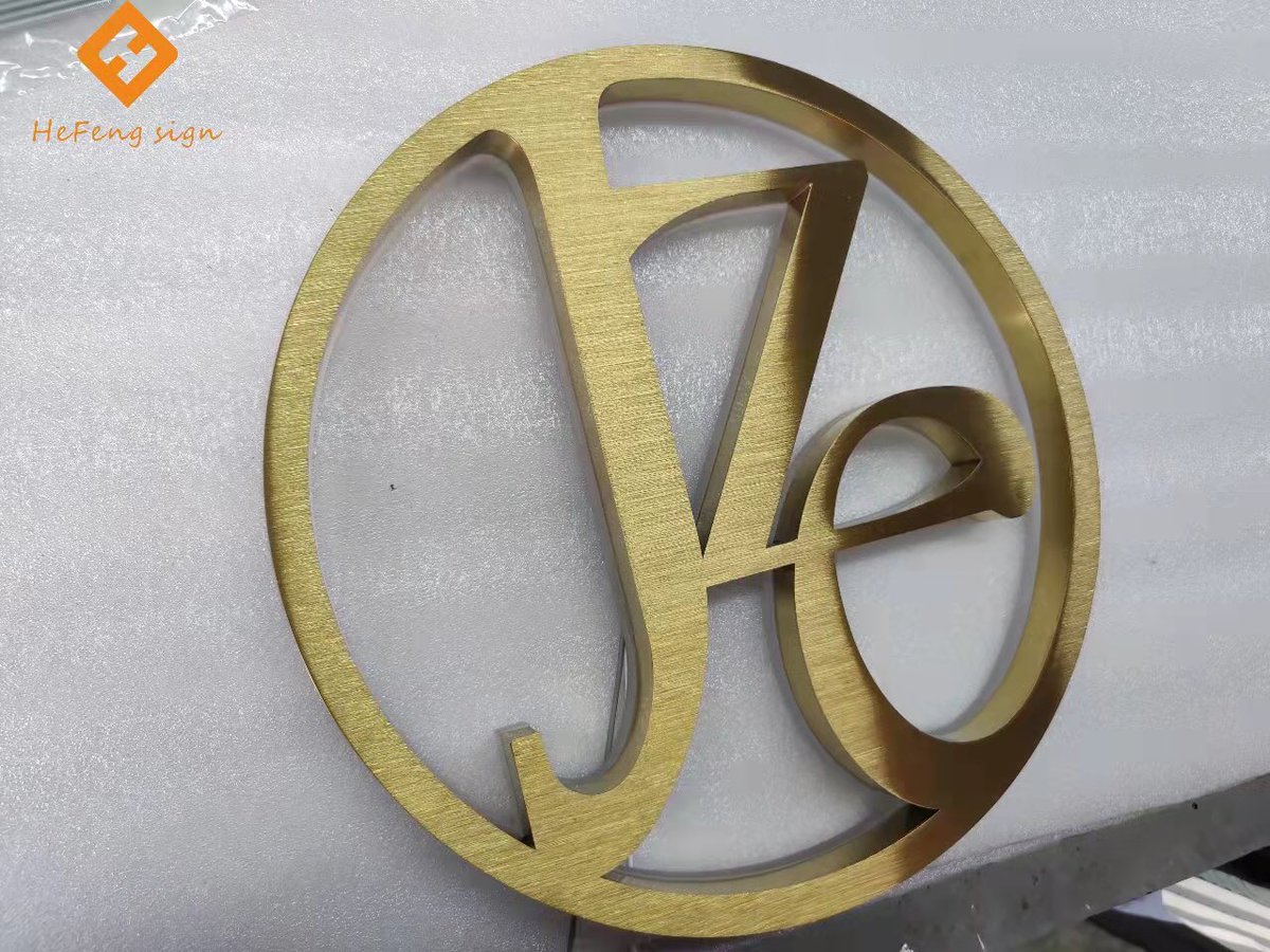 Gold brushed backlit shop sign #ledletter #3dletter #ledsign #3dsign #ledsignage #ledchannelletter #3dchannelletter #ledsignboard #signboard #customledsign #buildingsign #shopsign #3dlogo #ledlogo #electronicsign #logolight #roomnumbersign #housenumbers #acrylicledsign #neonsign