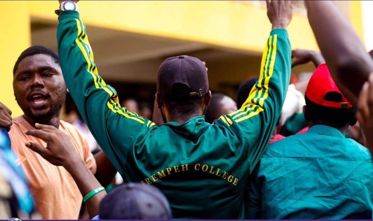MatthewOPrempeh's tweet photo. Once again, my beloved alma mater, the prestigious Prempeh College, has lifted the covetous NSMQ trophy,  this being our fifth win.

Let no one be left in doubt:

 We are champions!!!!

AMANFOUR!

#NSMQ2021 #NSMQFinals #NSMQinKumasi https://t.co/2yYaNSBJ4Y