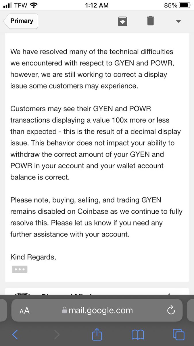 RoyaleDiamond's tweet photo. @CoinbaseSupport @coinbase and @GMOTrust #GYEN They swear we wouldn’t notice. Nobody buying the decimal display error excuse when GYEN clearly hit 0.0313 🤦🏽‍♂️ somebody stealing we not stopping til we get this situated. https://t.co/pagZOAbd08