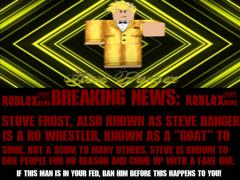 RSNews21's tweet photo. #robloxshutdown #RobloxDown #Roblox #RobloxSports #RoSports #RoWrestling #RoFootBall #RoBasketBall #RoGolf #RoHockey #RoFencing #RoBowling #RoMMA #RoSoccer #RoBoxing #RoCombat #RoBaseBall #RobloxSportsNews
Like+RT
Reports this guy to fed owners and many others! https://t.co/bsL3U2oI6N