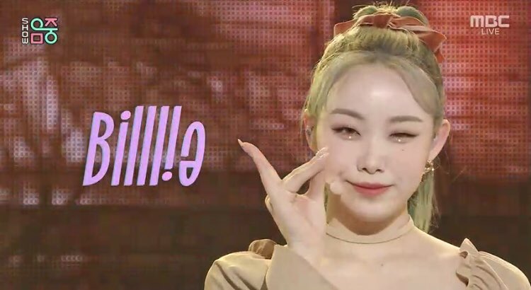 keitadj3's tweet photo. キム・スヨン（活動名ション）、今日の音楽中心からBilllieに電撃合流
#Billlie https://t.co/Lzos464hsA