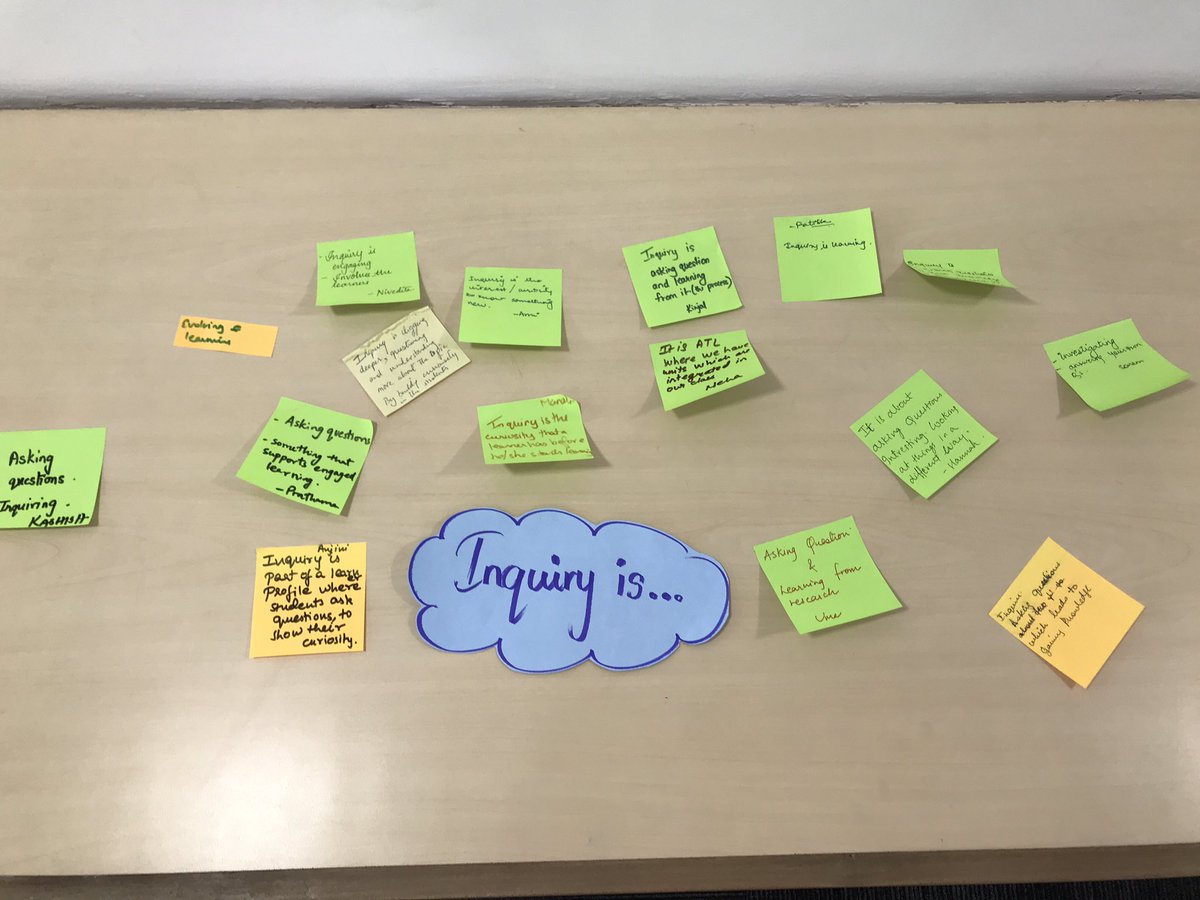 SrutiSukumaran's tweet photo. @oismumbai learning is an ongoing process. Enthusiastic @ibpyp Nur-G1 Asst Teachers developing their #understanding of the what,how,why of their Role in the #Inquiryprocess to enhance student learning. #reflection #plday @archana2804 @nehaminda @veenadsilva https://t.co/hbfvY5BKAu