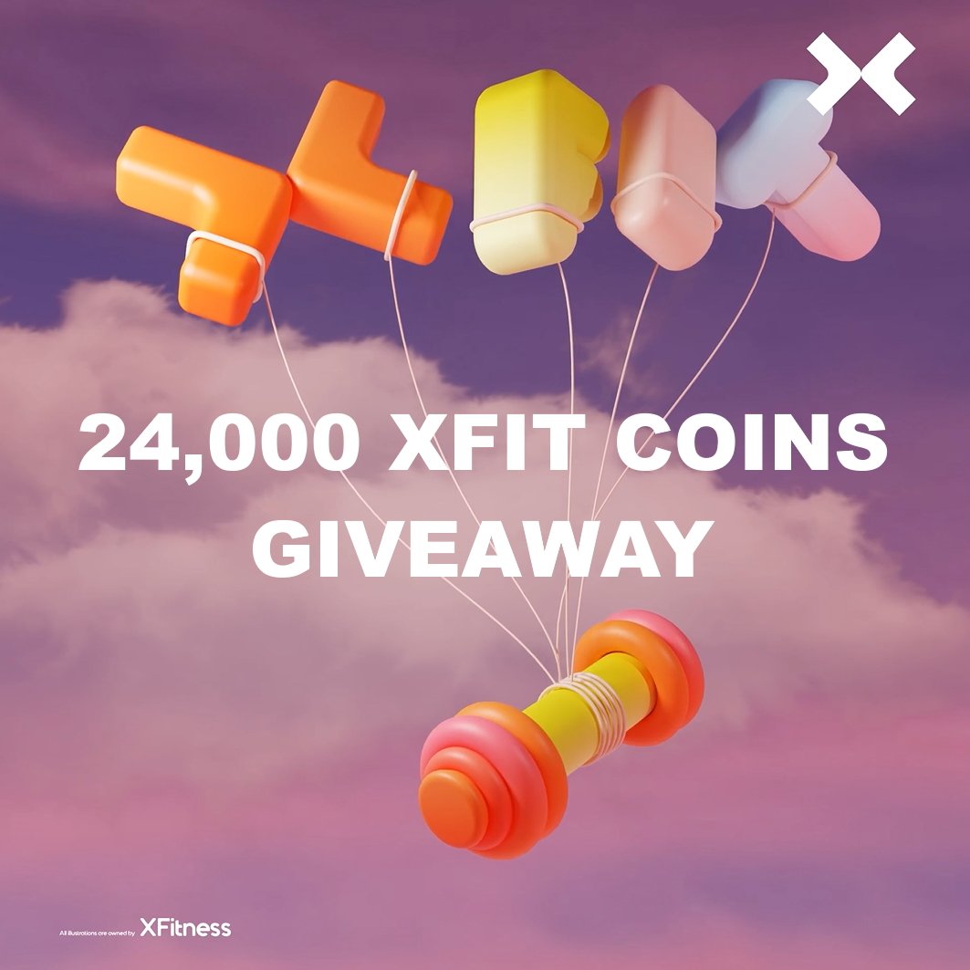 shawnmayj's tweet photo. 🎁#XFIT #Giveaway🎁

8,000 $XFIT tokens each to 3 lucky winners who complete the following✨

🏂Like &amp; Retweet
🏋️‍♂️Follow @XFitness_coin &amp; me
🚴‍♂️Join Discord https://t.co/D6luevse0Q
🏊‍♀️Join Telegram https://t.co/gxhoBH6wn5

Ends 48hrs
#TwitterPicker for transparency

#XRPcommunity https://t.co/cI1z0rYHnw