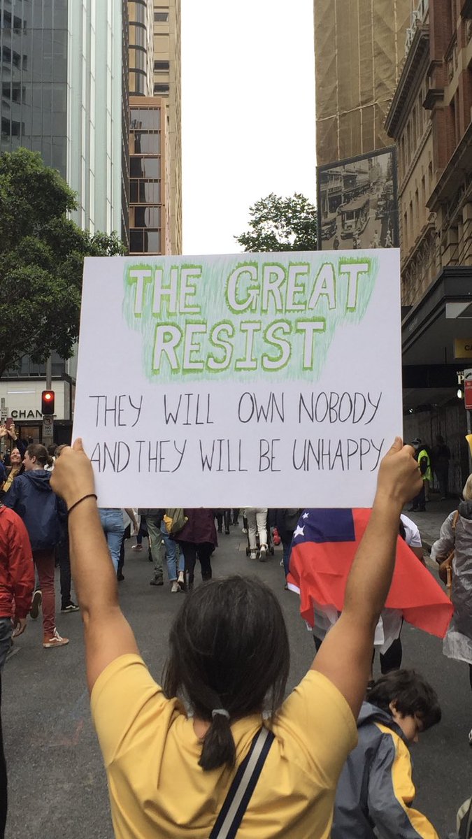 kenoconnor18's tweet photo. THE GREAT RESIST
“The Great Resist”
They will own nobody and be unhappy.
MILLIONS MARCH AGAINST MANDATORY VACCINATION.
#mmamv Nov27 #Sydney
#TheGreatResist https://t.co/jRucpIaDHQ