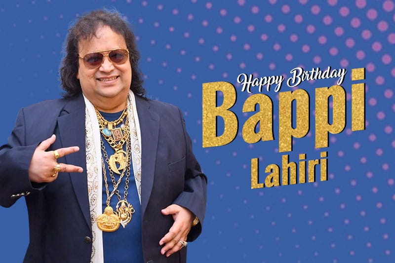 Happy Birthday Bappi Lahiri .
.
.
.  