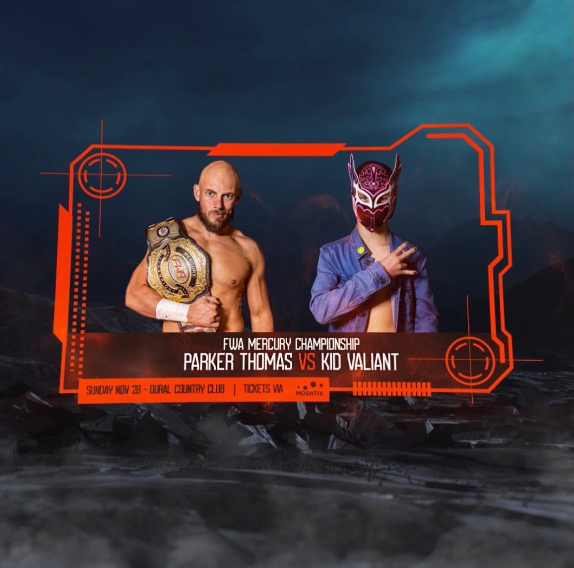 FutureWresAus's tweet photo. The day of Resolution 4 is upon us. 

Four years of FWA culminates tomorrow. We make our @FiteTV debut with nine scheduled matches and we still have many more surprises in store. 

Tickets 🎫 still available in the bio. https://t.co/4AJHhwqRJx