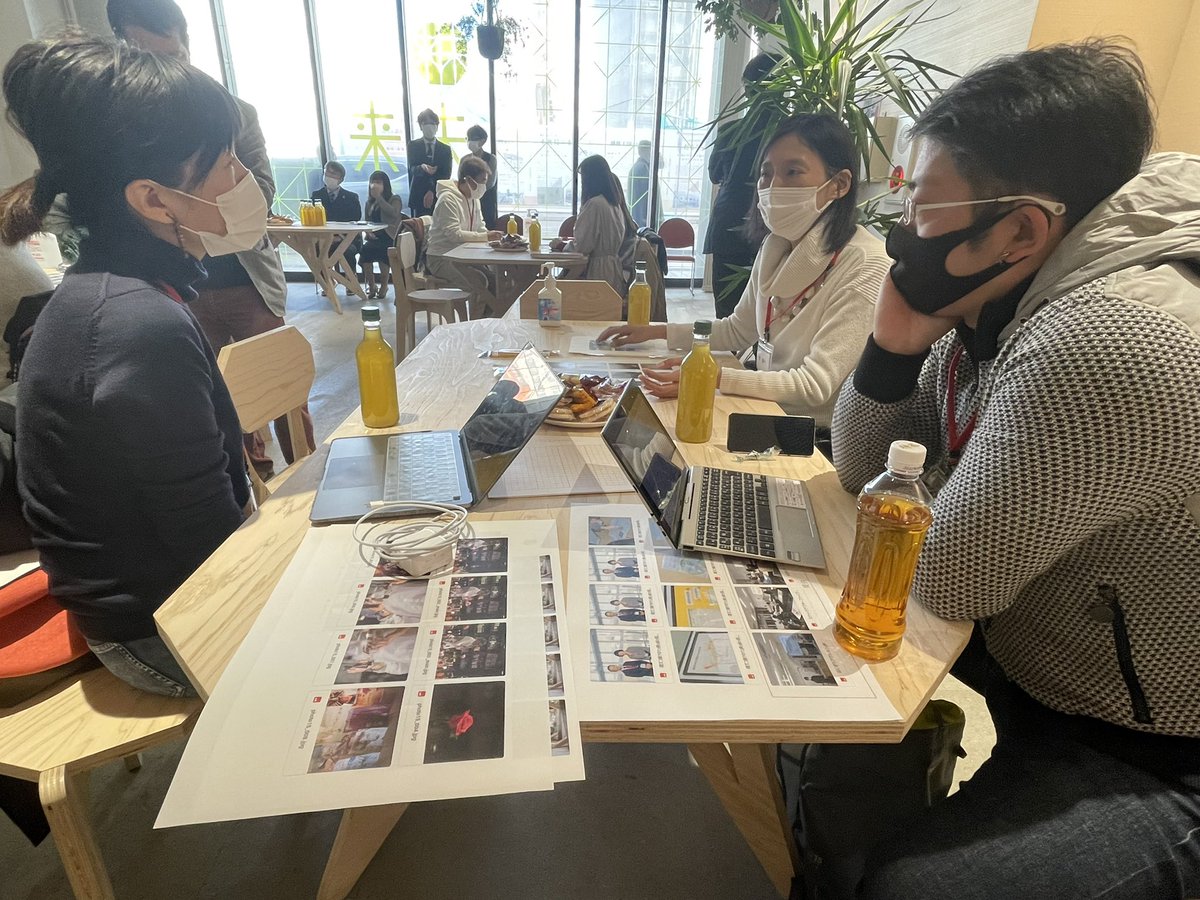 Fukui_no_Pin's tweet photo. 福井のPin!第3回ワークショップが始まりました！

まずは取材の感想をグループで共有。
取材を通して皆さん色々な発見があったようです✨

#福井のpin #福井市 #関係案内人 #fukuicity https://t.co/d9Oy0WyAPN