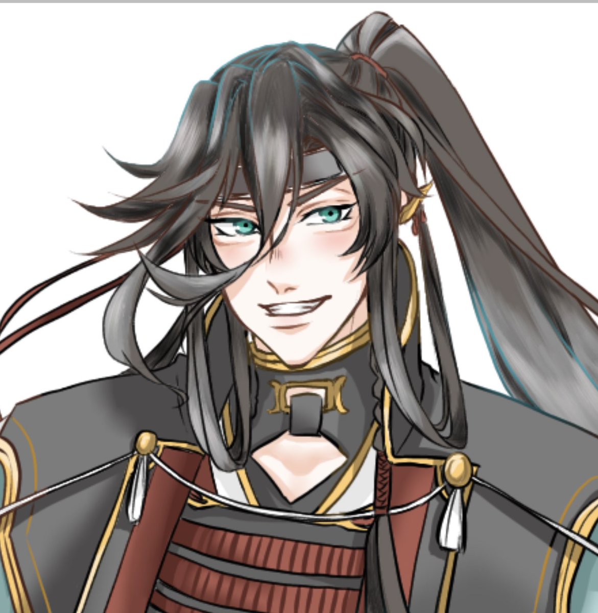 刀剣乱舞 和泉守兼定極の立ち絵 くらげଳのイラスト 刀剣乱舞 和泉守兼定極の立ち絵 くらげଳのイラスト