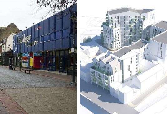 Flats and arts space plan revealed for derelict shopping centre buff.ly/3I0j9w7