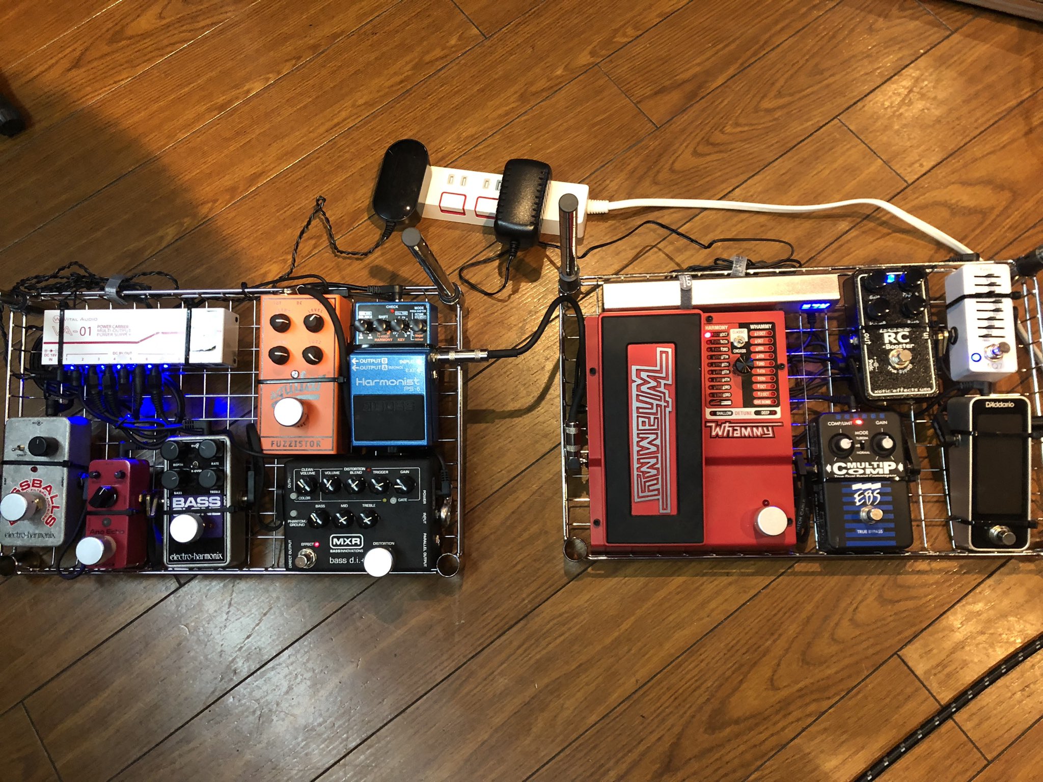 自作　エフェクターボード エフェクターボードを自作する｜佐々木 秀尚