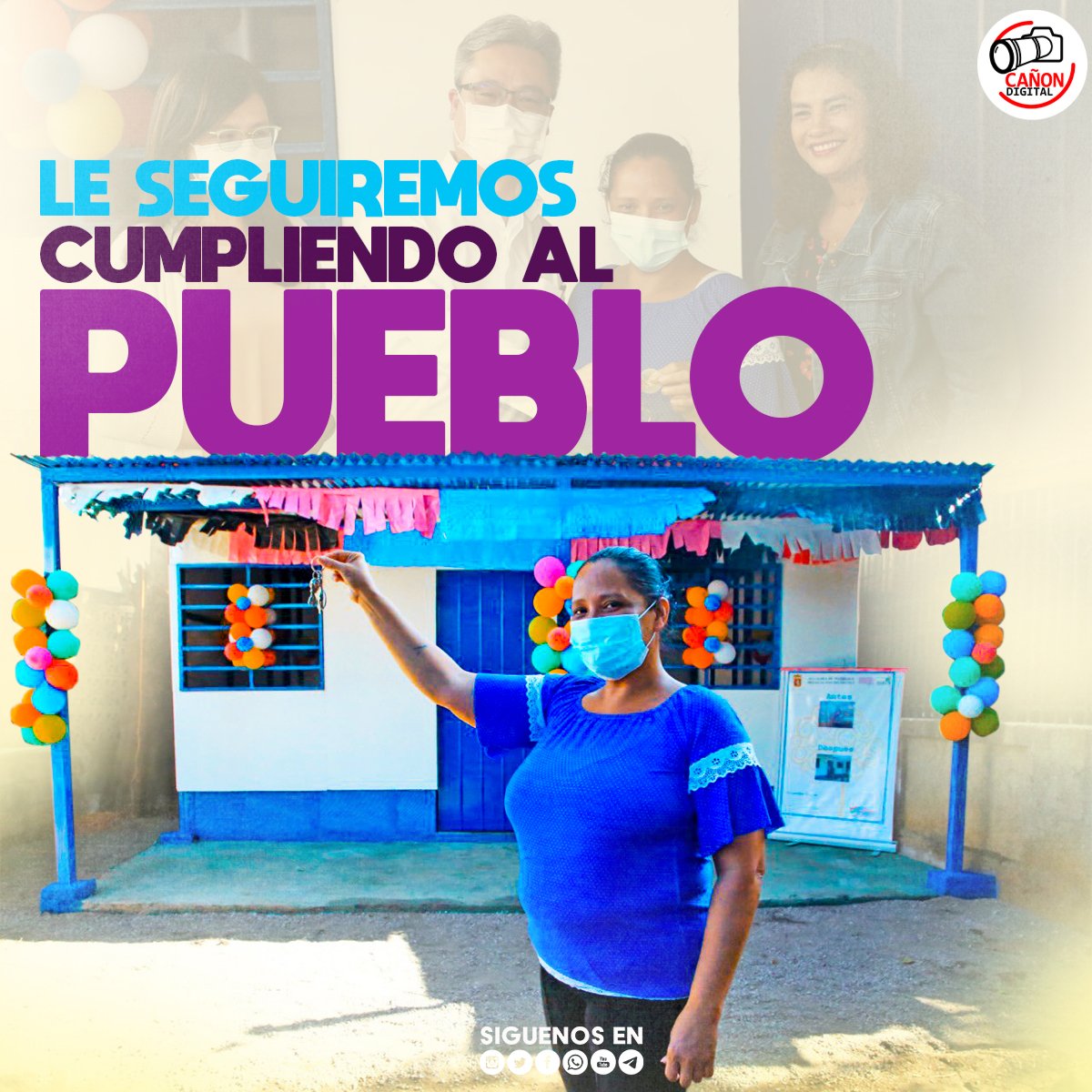 Gobierno de Reconciliación y Unidad Nacional liderado por nuestro Comandante Daniel Ortega sigue cumpliendo los sueños de los Nicaragüenses.💪
🔴⚫

#SoberaniaEnMiTierra
#OrgulloNacionalPatriaLibre