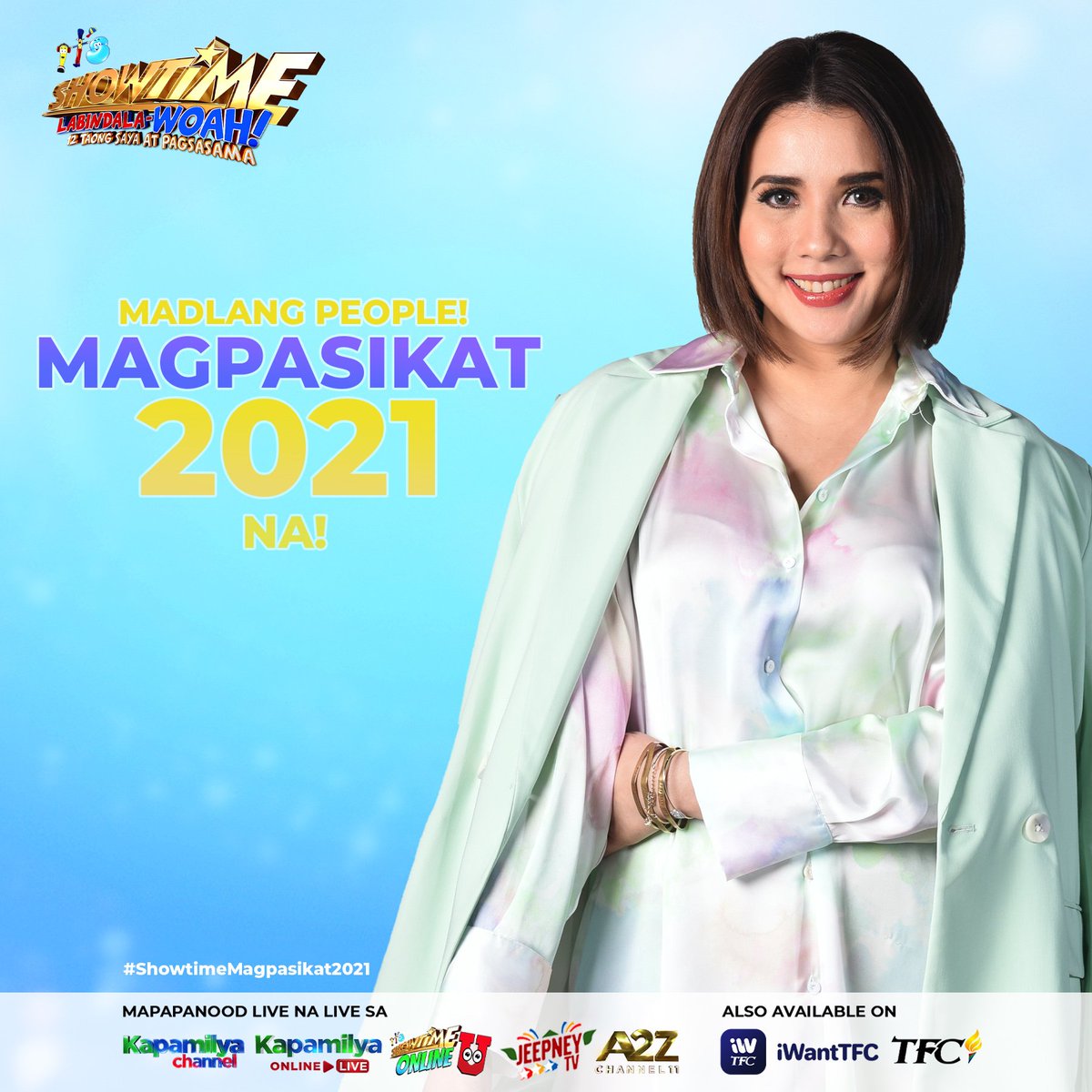 Let me remind you that she holds the second most number of Magpasikat championships...so don't you ever treat her badly. She may be kind, but she's one of the best when it comes to performing. 

TeamKAK ForTheWomen
#ShowtimeMagpasikat2021