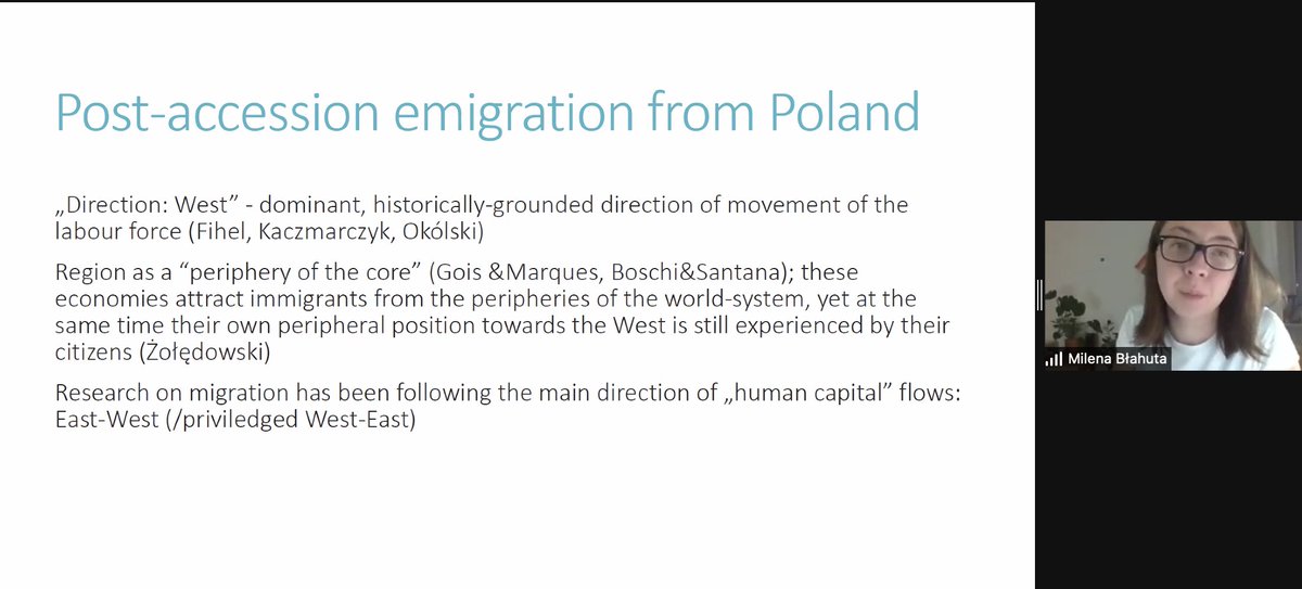 What an evening yesterday! 🤗 Excellent papers &amp; discussions in day 2 of our <a href="/PostCee/">PostCEE</a> workshop on decolonial perspectives on #migration from/to/within Central East Europe. Huge thx to <a href="/blahuta_milena/">Milena Blahuta</a> <a href="/tweetsfromdrjc/">Julius-Cezar MacQuarie</a> &amp; <a href="/IrmaBudginaite/">Irma Budginaite-Mackine, PhD</a> who kept us super-engaged is session 1 👏💪