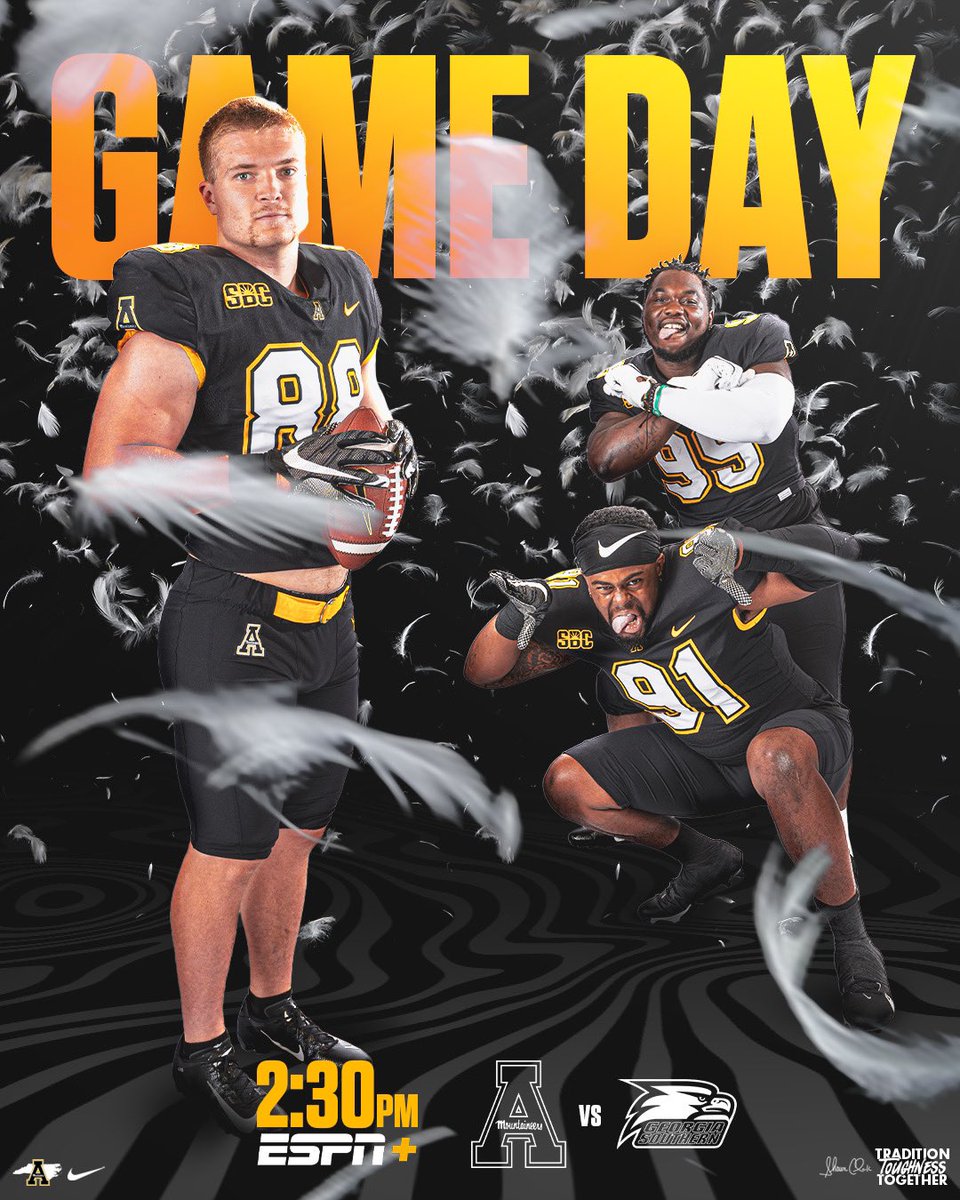 AppState_FB's tweet photo. It’s the last Game Day at The Rock of the year. Finish Strong!!!!

#GoApp #BeatSouthern #BlackSaturday #SeniorDay https://t.co/TShdCA5p1m