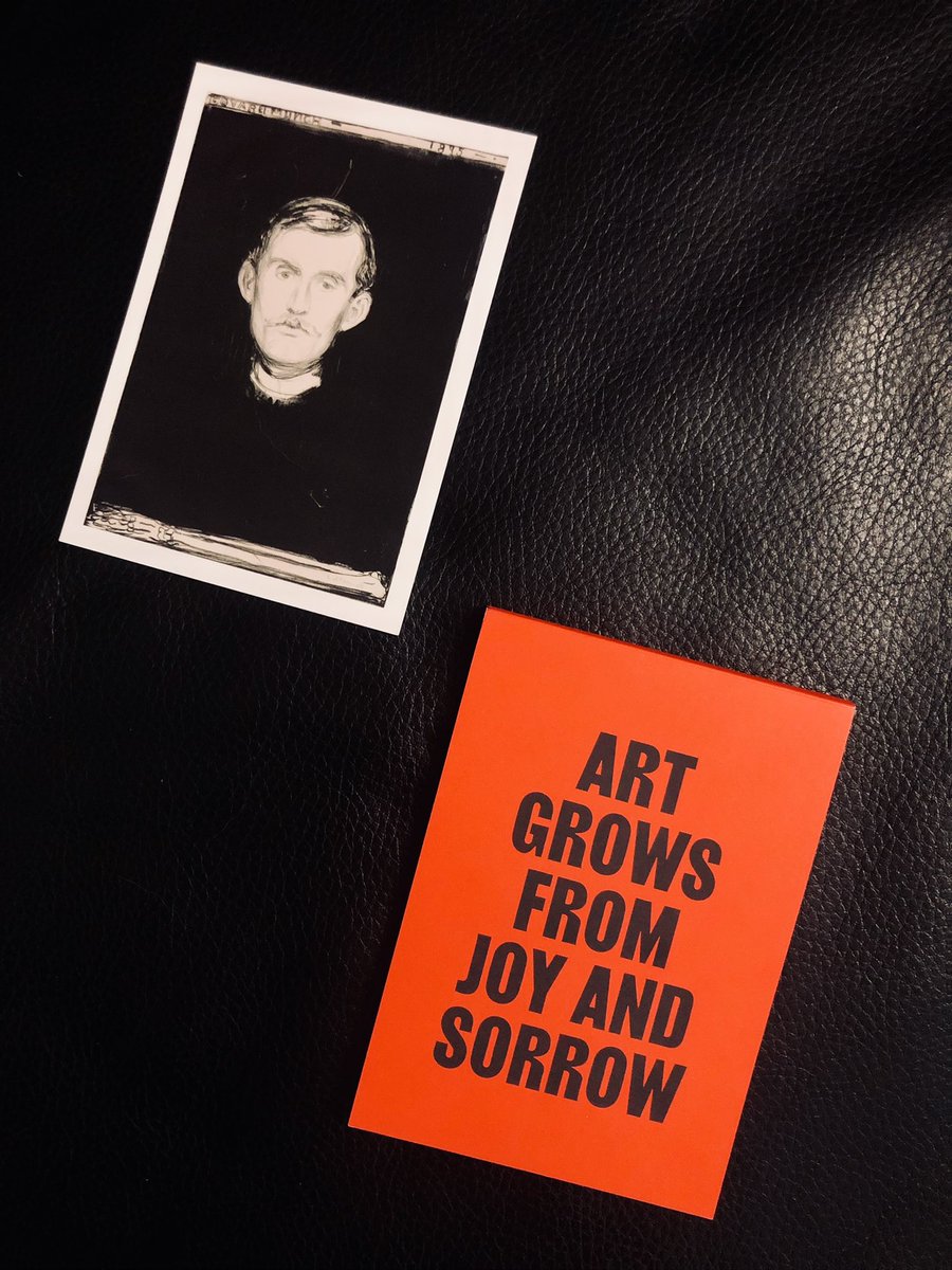 tiinakivinen's tweet photo. New Munchmuseet in Oslo…Art Grows from Joy and Sorrow…olipas vierailu❤️ #munchmuseet #munch #Oslo #Norway #qspa https://t.co/dj7s2bKdjz