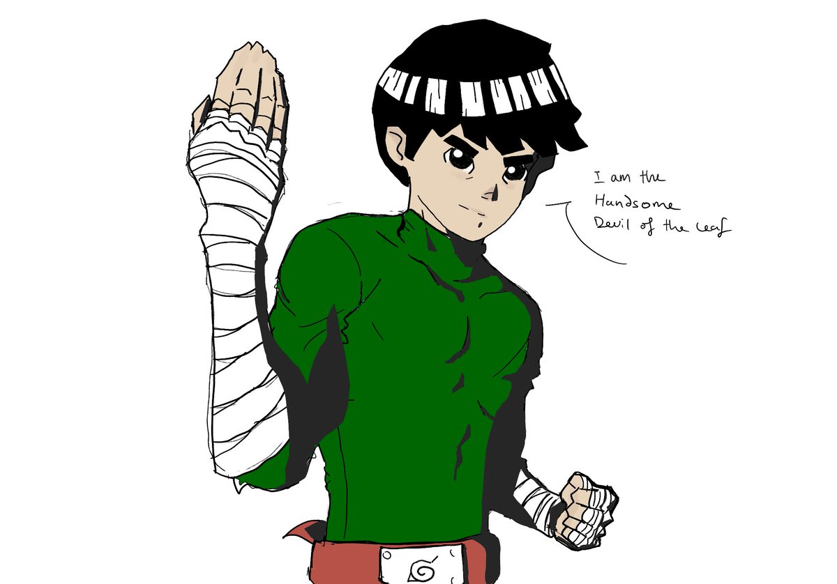 DavidUng8's tweet photo. "And when I said that hard work was no match against true genius, you told me that I was a genius of hard work."
Happy Birthday to Rock Lee the handsome devil of the leaf.
@Naruto_Anime_EN @Boruto_EN @shonenjump
#rocklee #NARUTO #narutofanart #NarutoArt #shippuden #anime #FANART https://t.co/6uUddUTtIN