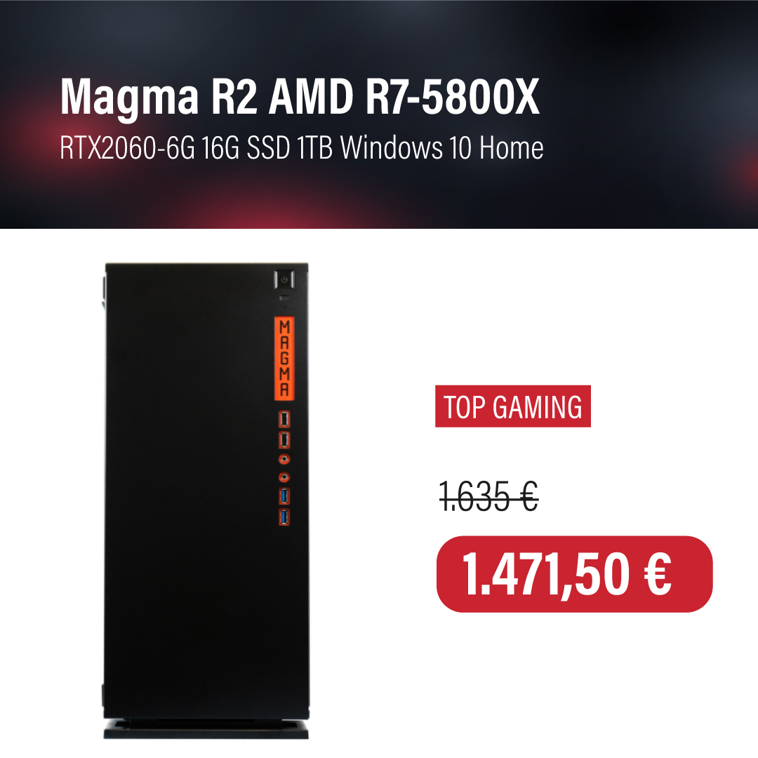 Estamos no segundo dia da #BlackWeekend Tsunami 🔥
Já viste todas as promoções que temos para ti? 👀

👉 Não deixes o teu #MAGMA escapar e torne-te no gamer que sempre ambicionaste!