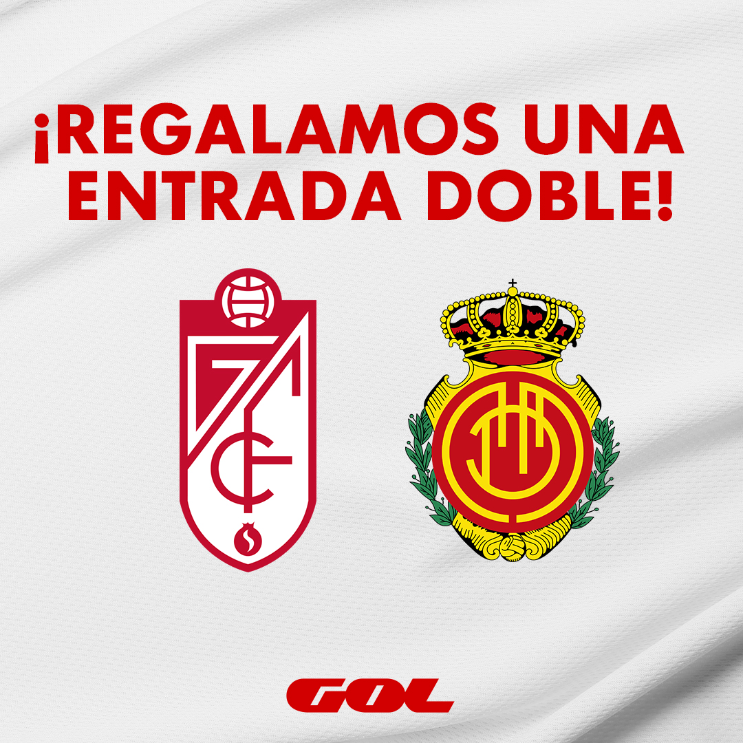 DirectoGol's tweet photo. 🎁 REGALO 🎁

🔝 ¿Quieres una entrada doble para el @GranadaCdeF 🆚 @RCD_Mallorca? 

❤️ Sigue a @DirectoGol 
🔁 Haz RT 

🏅 Esta noche anunciamos al ganador

👀 ¡Sigue toda la jornada del sábado en #DirectoGol! https://t.co/pHjfCDtRbD