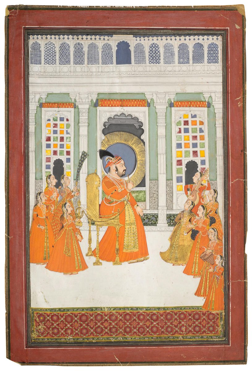 ssharadmohhan's tweet photo. #SangeetCeremony (Musical evening) as part of my daughter's wedding begins.
Lots of dance performances &amp; cocktail dinner too. Enjoying, like Maharana Jagat Singh II of #Udaipur @Rajasthan in this c1740 @Sothebys painting.
@ranjona @Peachtreespeaks @swativashishtha @vijivenkatesh https://t.co/GN4YDpd7nc