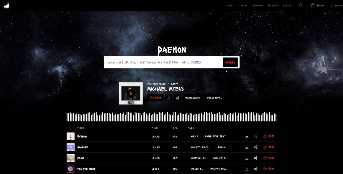 Use code ''blackfridaybruh'' for 60% OFF 
daemon222.beatstars.com 
#trapbeats #beatsforsale #beatstar #beatstars #freeforprofit #Sales #rapper #Flstudio #RnB