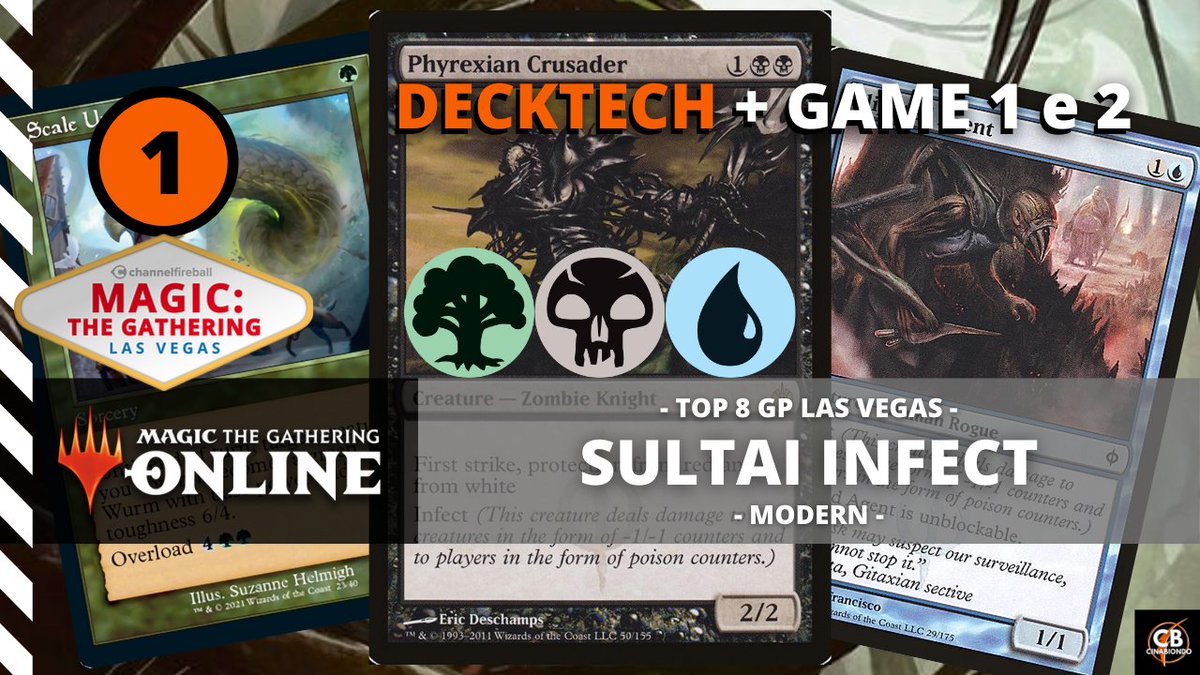 Claudio_Ke01's tweet photo. https://t.co/y9KJCNUCYa
Proviamo Sultai Infect del "GP" Las Vegas,
Phyrexian Crusader è davvero la creatura Metacall che è sembrata essere?
DeckTech + Game 1 e 2
#MTGVegas #MTGLasVegas #MTGO https://t.co/4N9qlO43op