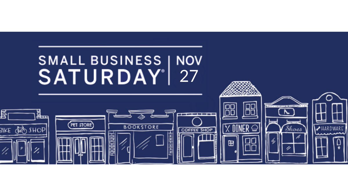 chrisronayne's tweet photo. It’s #SmallBusinessSaturday. Shop local, support small business, support local communities. https://t.co/tkfLCt8xHy