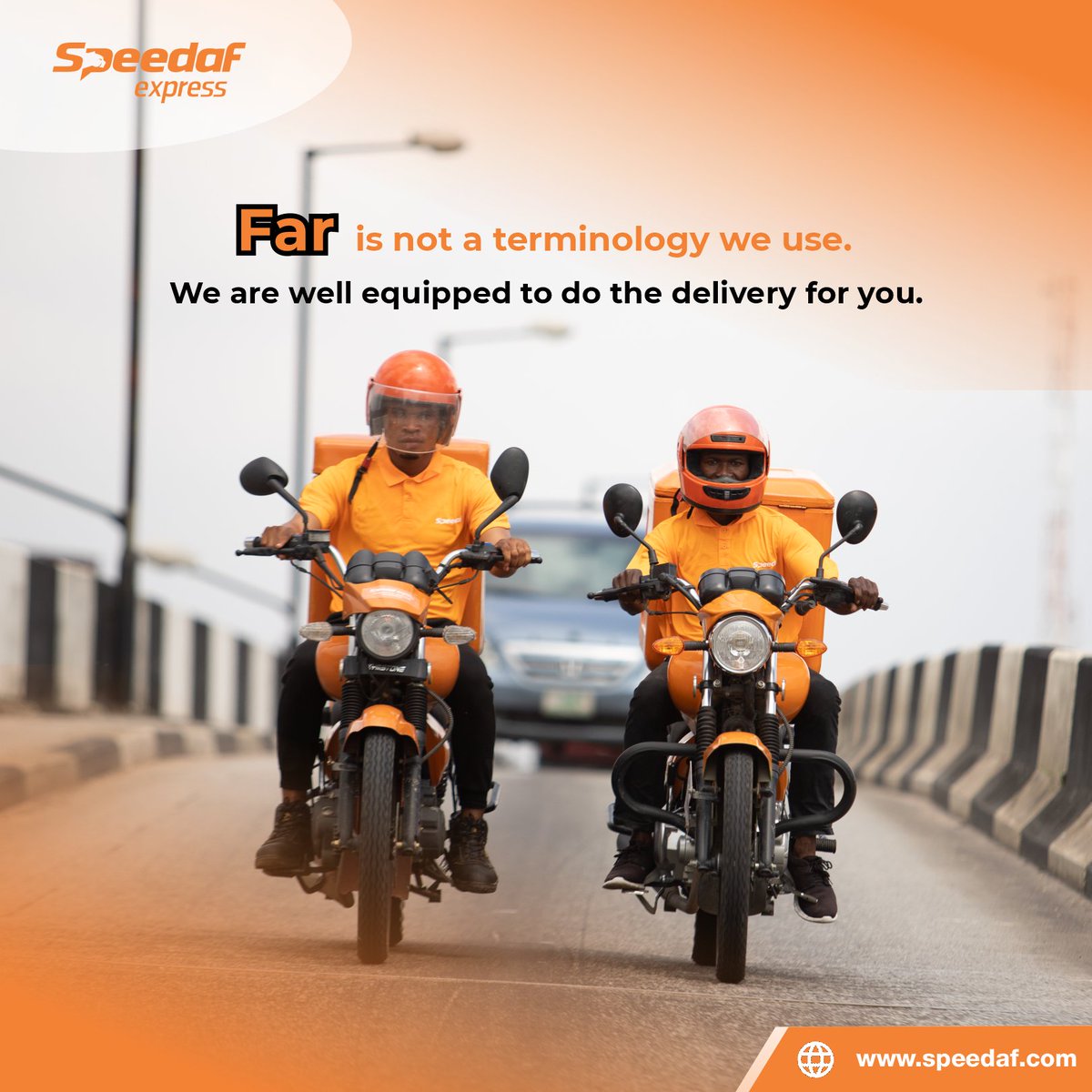 We cover the distance and no matter how far or near you are, we have got you covered. WhatsApp us 0786298888, 0708618888
speedaf.com

#SpeedafExpress #Deliveryservices