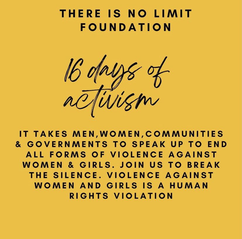 Mariamaworld's tweet photo. #BREAKTHESILENCE @ThereIsNoLimitF https://t.co/9w5D4L85Qj