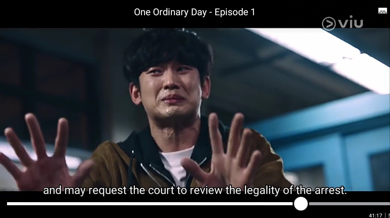 One ordinary day korean drama