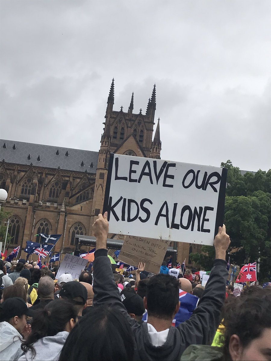 HailTheFury's tweet photo. #NoVaccineMandates #sydneyprotest #MMAMV #holdtheline https://t.co/OsfhQGdGFN