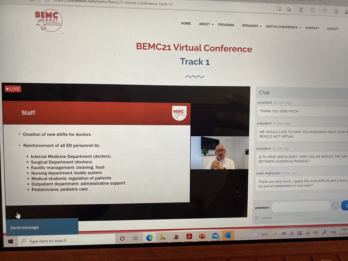 <a href="/IHubloue/">Ives Hubloue</a> presenting on preparing your ED for next pandemic 

1- you need in ED ICC 
2- 3 S- staff, stuff, structure 

#bemc21