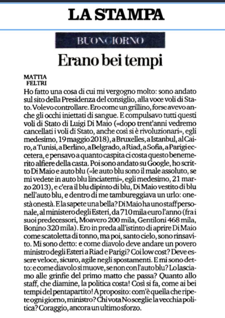 Tutti coerenti non praticanti