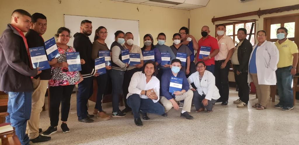 javierliberado's tweet photo. 🐸🐸📝¡Con dedicación y esfuerzo el equipo nacional de Salud Mental en #Nicaragua fortalece la estructura departamental de Nueva Segovia para continuar restituyendo derechos en #SaludParaElPueblo. 
@BisturiDePaz @EFIMMS2020 @MinsaNicaragua @Chile_Alerta @latropadelche @Elcadejo19 https://t.co/BaLlN6Y2wq