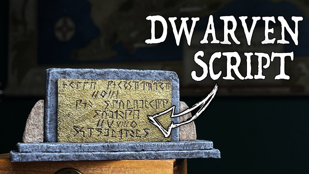 TheStorySocial's tweet photo. This weeks video was a little something different. Just a way to express my sincere gratitude to each and every one of you for supporting the channel. 

Link to the channel in bio. Videos drop Thursday’s at Noon.

#dungeonmaster #wizardsofthecoast
#dnd #dungeonsanddragons https://t.co/Ue2gJZHAkd