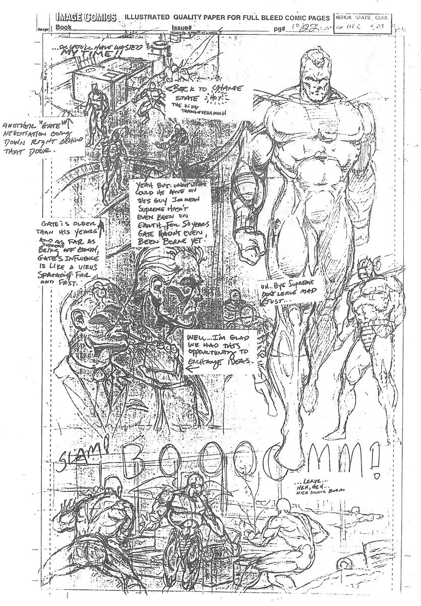 The Supreme Chronicles 242
Supreme Ashcan for #2.
Pencils by Brian Murray.
#Supreme #Extreme #RobLiefeld #Image #ImageComics #ExtremeStudios #Youngblood #Liefeld #Awesome #KHROME #Thor #StarGuard https://t.co/xwEkKm8rnG