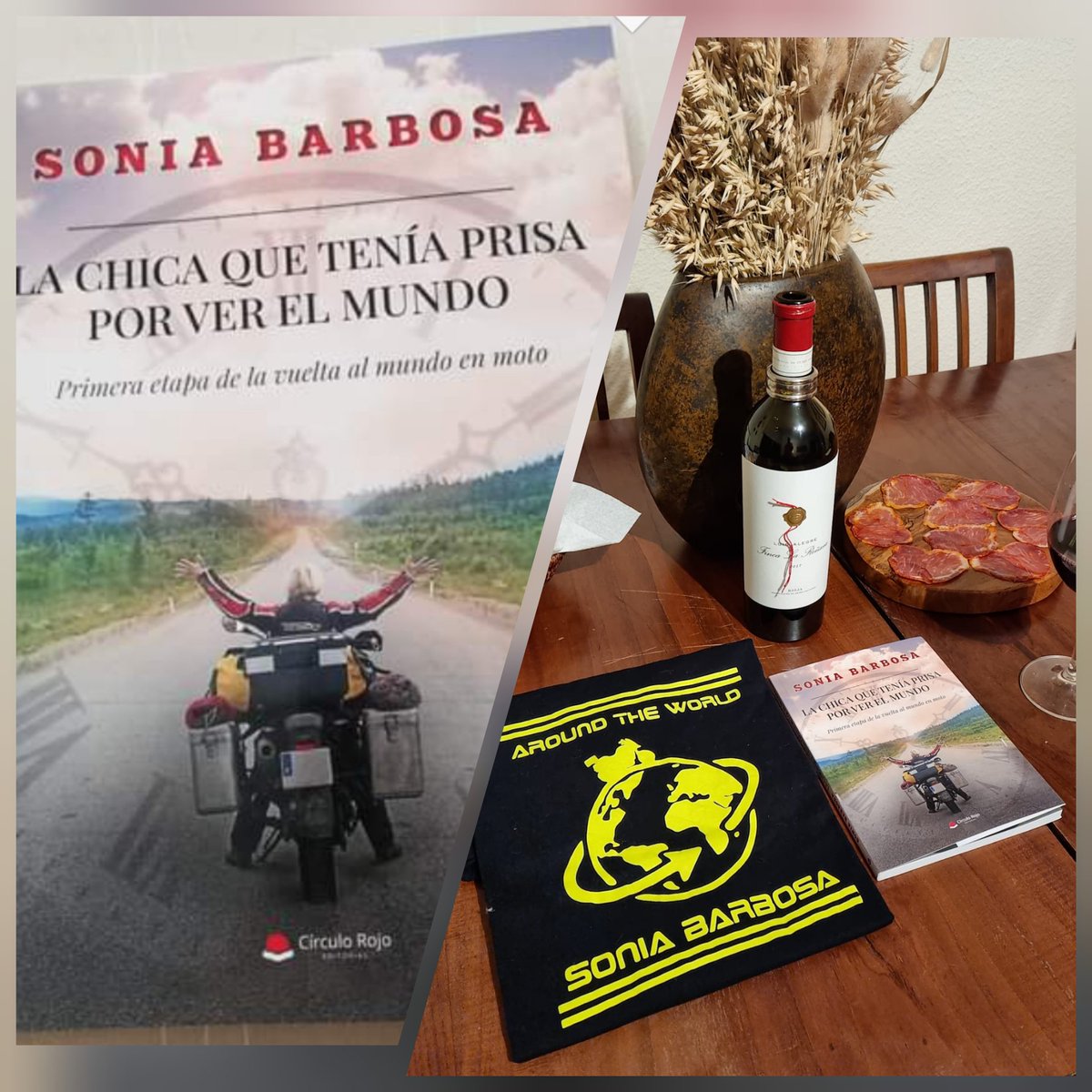 Ya están llegando los primeros ejemplares de "La chica que tenía prisa" a sus propietarios!!🌏🏍️😍.Para adquirir el tuyo aquí:grupomotero.com/product-page/l…
#lachicaqueteniaprisaporverelmundo, #soniabarbosa,#grupomotero #integralmoto