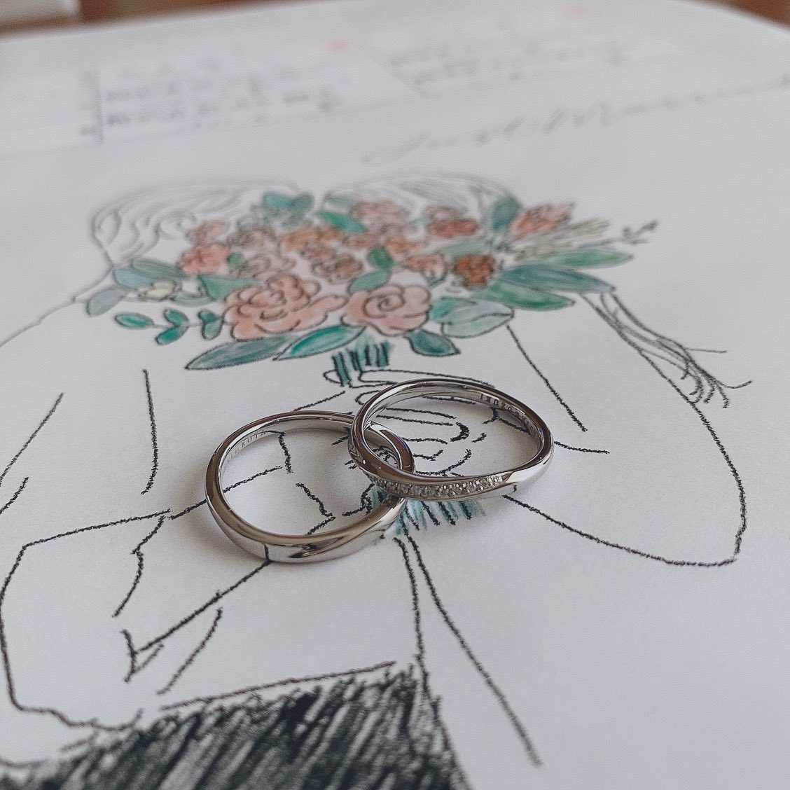 uzu0424's tweet photo. 11.27  2年記念日に🤵🏻💒👰🏻💍
これからもよろしくね🙂 https://t.co/sx4KJIptat