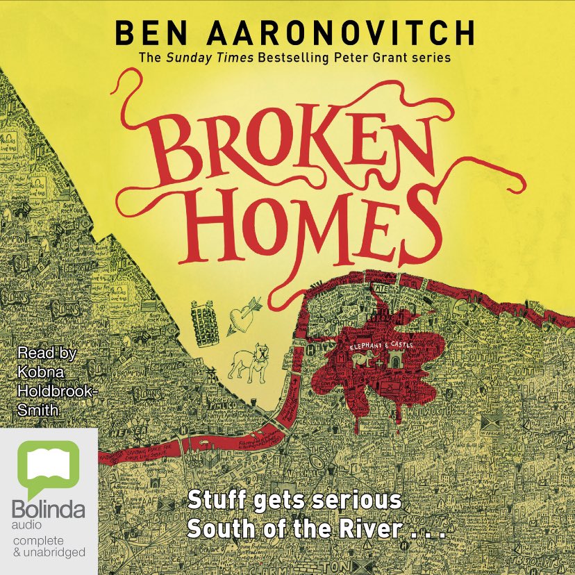 theonlysb_f's tweet photo. Recently started listening to the #RiversofLondon audiobooks. Was hooked by the end of Bk1 🤩 
Clever, funny and creatively written by @Ben_Aaronovitch I so want this all to be true. 
Superbly read by @HoldbrooksMyth, I could listen to your voice all day. https://t.co/GQPSEDUvg7