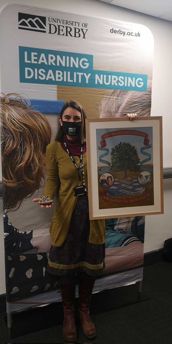 Finally got my poster 💗 Looking forward to meeting new potential students at <a href="/DerbyUni/">University of Derby</a> open event #ChooseLDnursing #LDnurse #rnld #KeephoLDNon