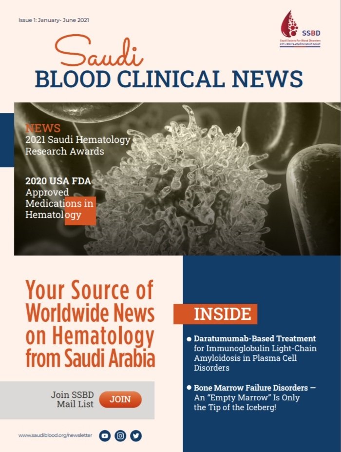 MostafaFaisal14's tweet image. Honored to be a part of this nice work; the first issue of Saudi Blood Clinical News covering the recent publications and info of recent approved FDA drugs in Hematology and SCT
cn.saudiblood.org